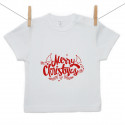 Maglietta a maniche corte Merry Christmas